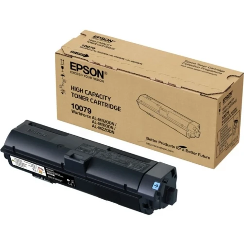 Original Epson 10079 / C13S110079 Toner Schwarz bis zu 6100 Seiten