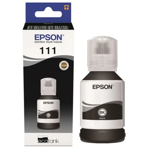 Original Epson 111 / C13T03M140 Toner Tinte Tintenflasche Schwarz bis zu 6000 Seiten 120ml