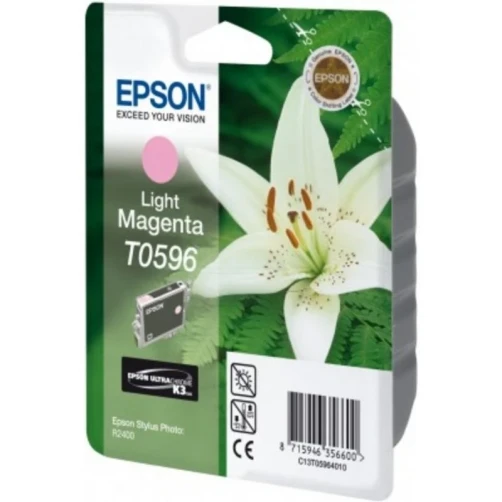 Epson Original T0596 / C13T05964010 Tintenpatrone Magenta (Hell) Photo Magenta bis zu 520 Seiten 13ml