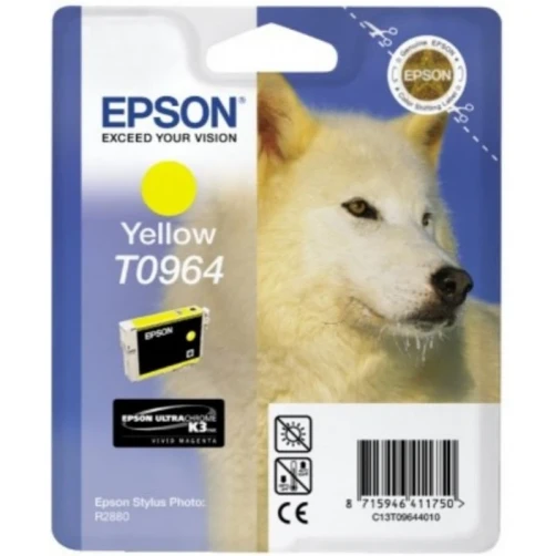 Original Epson C13T09644010 / T0964 Tintenpatrone gelb