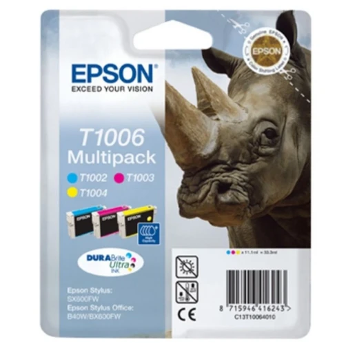 Epson Original T1006 / C13T10064010 Tintenpatrone Cyan 333ml Multipack