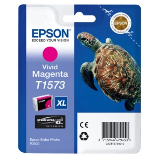 Original Epson T1573 / C13T15734010 Tinte Magenta bis zu 3000 Seiten 26ml