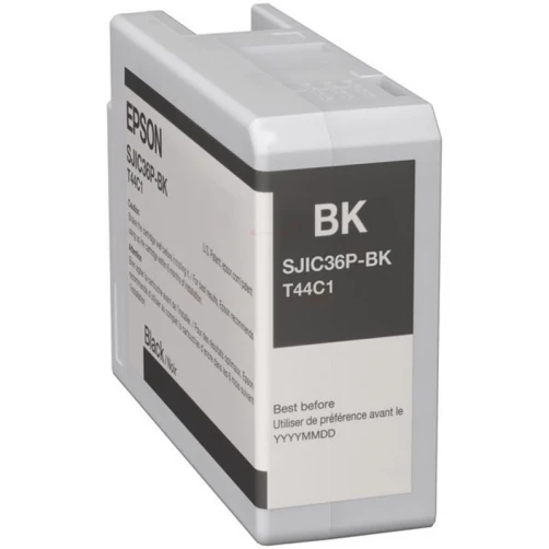 Original Epson SJIC36PK / C13T44C140 Tinte Schwarz 80ml