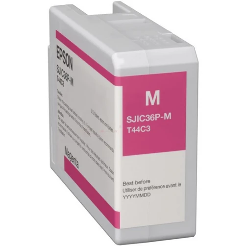 Original Epson SJIC36PM / C13T44C340 Tinte Magenta 80ml