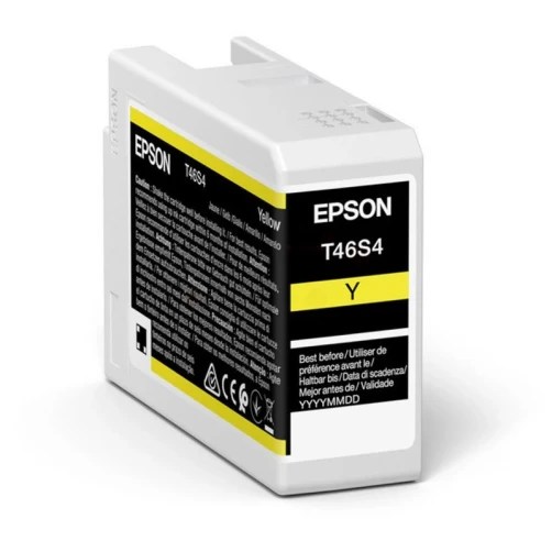 Original Epson T46S4 / C13T46S400 Tinte Gelb 25ml