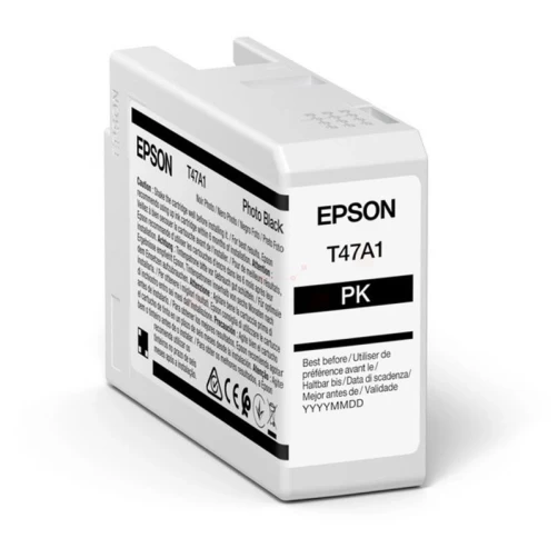 Epson Original T47A1 / C13T47A100 Tintenpatrone Schwarz 50ml