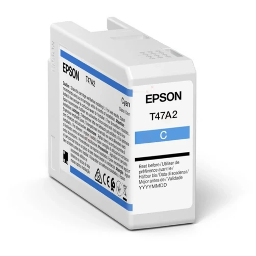 Epson Original T47A2 / C13T47A200 Tintenpatrone Cyan 50ml