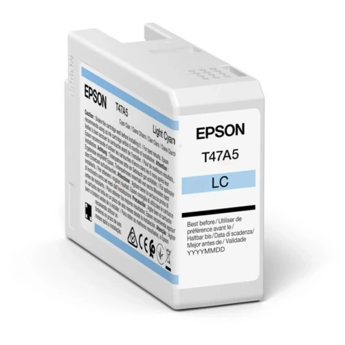 Epson Original T47A5 / C13T47A500 Tintenpatrone Cyan (Hell) Photo Cyan 50ml