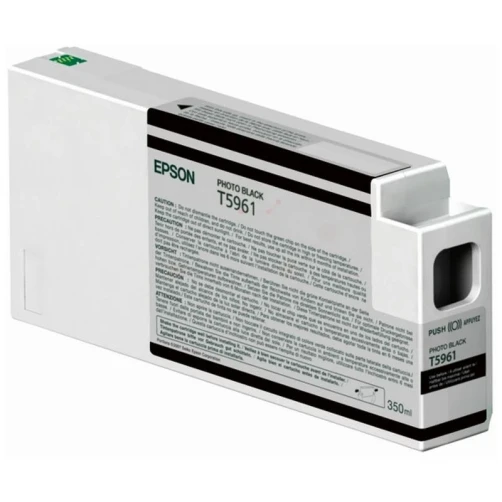 Original Epson T5961 / C13T596100 Tinte Foto Schwarz 350ml