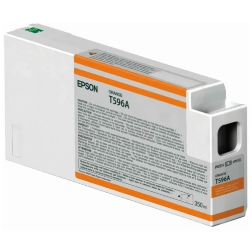 Epson Original T596A / C13T596A00 Tintenpatrone Orange 350ml