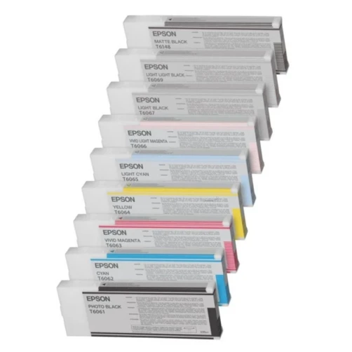 Original Epson T6069 / C13T606900 Tinte Schwarz 220ml