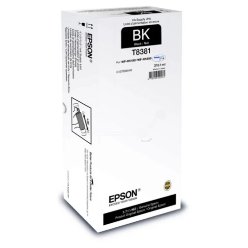 Original Epson T8381 / C13T838140 Tinte Schwarz bis zu 20000 Seiten 318ml