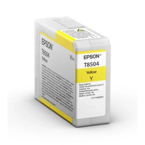 Original Epson T8504 / C13T850400 Tinte Gelb 80ml