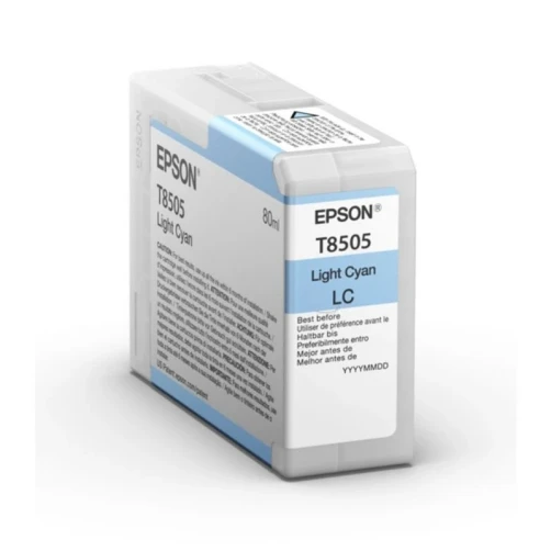 Original Epson T8505 / C13T850500 Tinte Photo Cyan 80ml