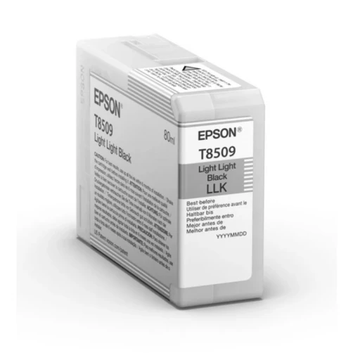 Epson Original T8509 / C13T850900 Tintenpatrone Schwarz 80ml