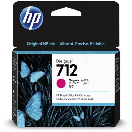 Original HP 712 / 3ED68A Tinte Magenta 29ml