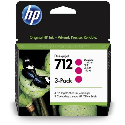 Original HP 712 / 3ED78A Tinte Magenta 29ml