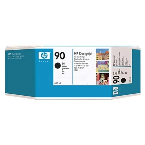 HP Original 90 / C5058A Tintenpatrone Schwarz bis zu 1200 Seiten 400ml