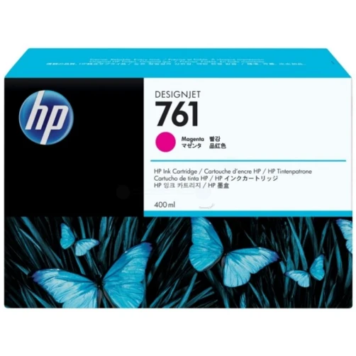 HP Original 761 / CM993A Tintenpatrone Magenta 400ml