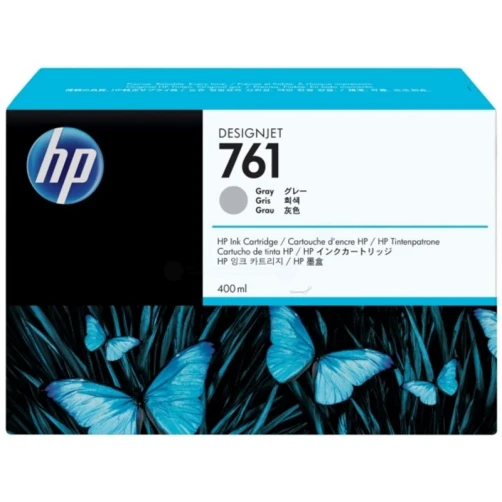 HP Original 761 / CM995A Tintenpatrone Grau 400ml