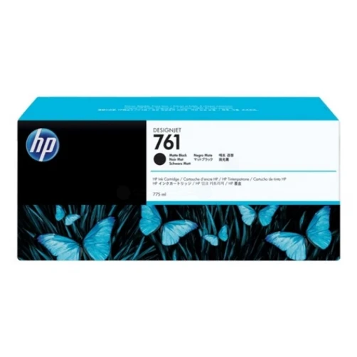 HP Original 761 / CM997A Tintenpatrone Matt Schwarz 775ml