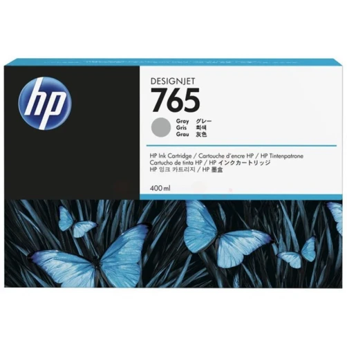 HP Original 765 / F9J53A Tintenpatrone Grau 775ml