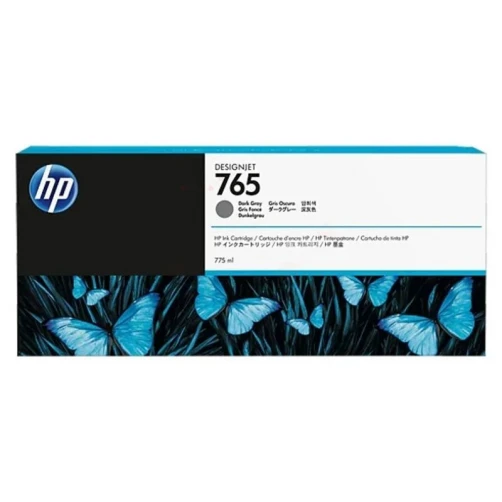 HP Original 765 / F9J54A Tintenpatrone Grau 775ml