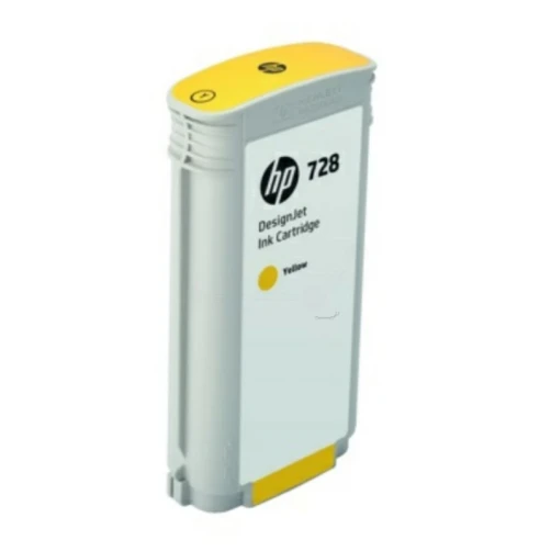 HP Original 728 / F9J65A Tintenpatrone Gelb bis zu 6000 Seiten 130ml