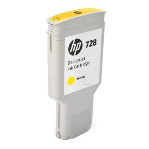 HP Original 728 / F9K15A Tintenpatrone Gelb bis zu 42000 Seiten 300ml
