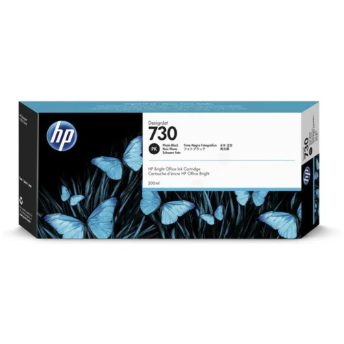 HP Original 730 / P2V73A Tintenpatrone Foto Schwarz 300ml