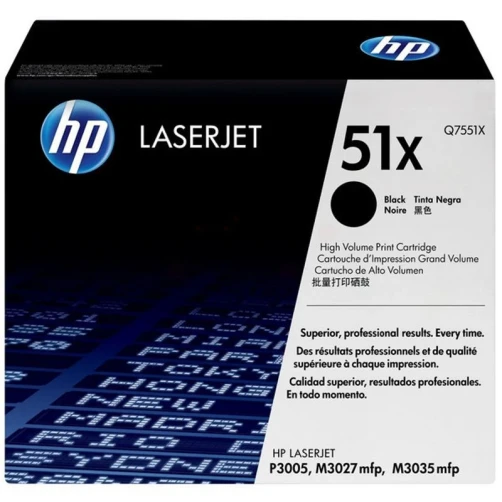 Original HP 51X / Q7551X Toner Schwarz bis zu 13000 Seiten