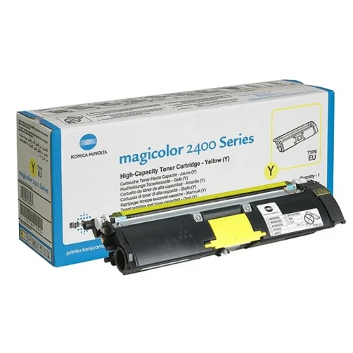 Konica Minolta Original 1710589005 / A00W132 Tonerkartusche Gelb bis zu 4500 Seiten