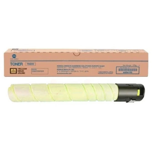 Original Konica Minolta TN324Y / A8DA250 Toner Gelb bis zu 26000 Seiten