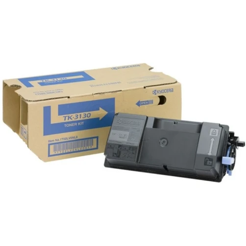 Kyocera Original TK-3130 / 1T02LV0NL0 Tonerkartusche Schwarz bis zu 25000 Seiten