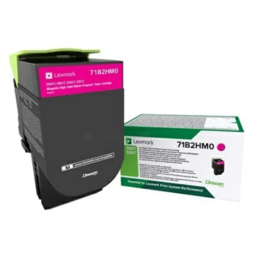 Lexmark Original 71B2HM0 Tonerkartusche Magenta bis zu 3500 Seiten