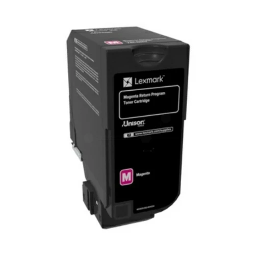 Lexmark Original 74C20M0 Tonerkartusche Magenta bis zu 3000 Seiten