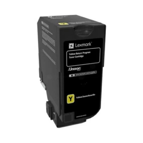 Original Lexmark 74C20Y0 Toner Gelb bis zu 3000 Seiten