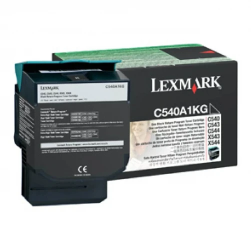 Lexmark Original C540A1KG / C540A1KG Tonerkartusche Schwarz bis zu 1000 Seiten