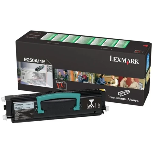 Original Lexmark E250A11E Toner Schwarz bis zu 3500 Seiten