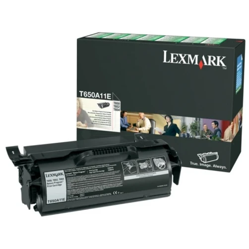 Lexmark Original T650A11E Tonerkartusche Schwarz bis zu 7000 Seiten