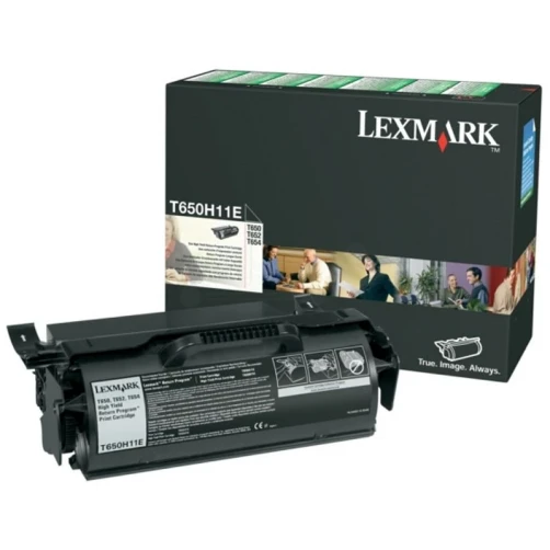 Lexmark Original T650H11E Tonerkartusche Schwarz bis zu 25000 Seiten