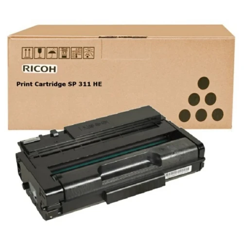 Original Ricoh TYPESP311HE / 407246 Toner Schwarz bis zu 3500 Seiten