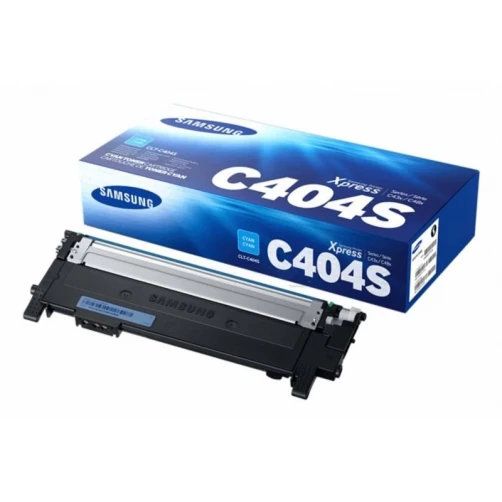 Original Samsung C404C / CLT-C404S/ELS Toner Cyan bis zu 1000 Seiten