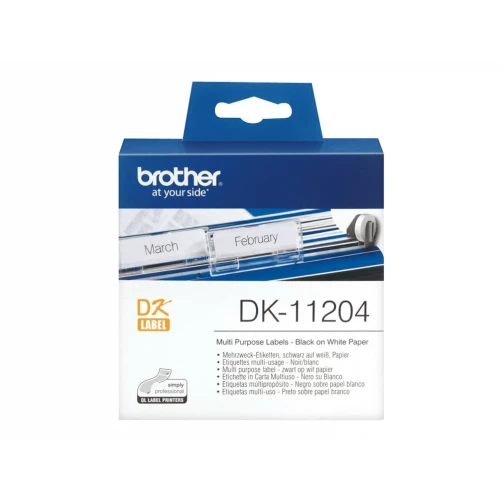 Original Brother DK11204 Etiketten 