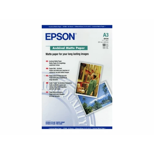 Original Epson C13S041344 Papier f. Tintenstrahldrucker 