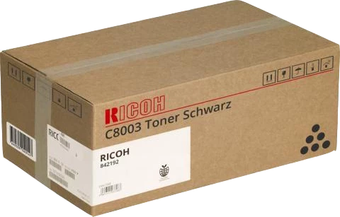 Ricoh Original 842192 / C8003BK Tonerkartusche bis zu 47000 Seiten
