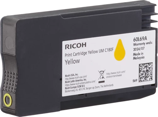 Ricoh Original 408520 / IJM C180F Tintenpatrone bis zu 1600 Seiten