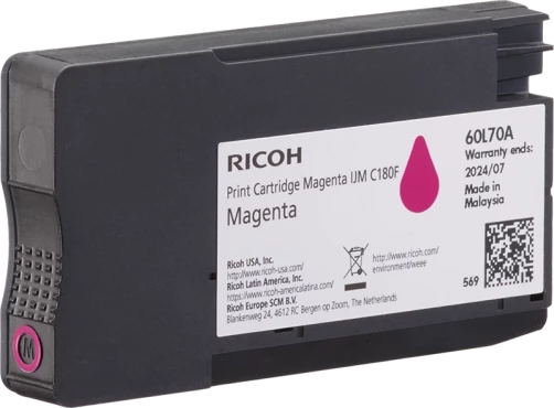 Ricoh Original 408519 / IJM C180F Tintenpatrone bis zu 1600 Seiten