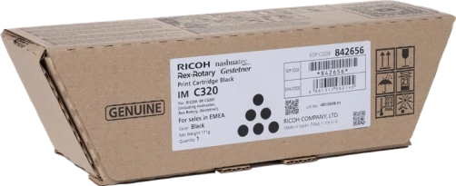 Original Ricoh 842656 / IM C320 Toner Schwarz bis zu 16000 Seiten