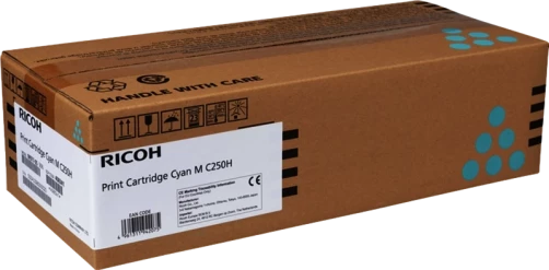 Original Ricoh M C250HC / 408341 Toner Cyan bis zu 6300 Seiten